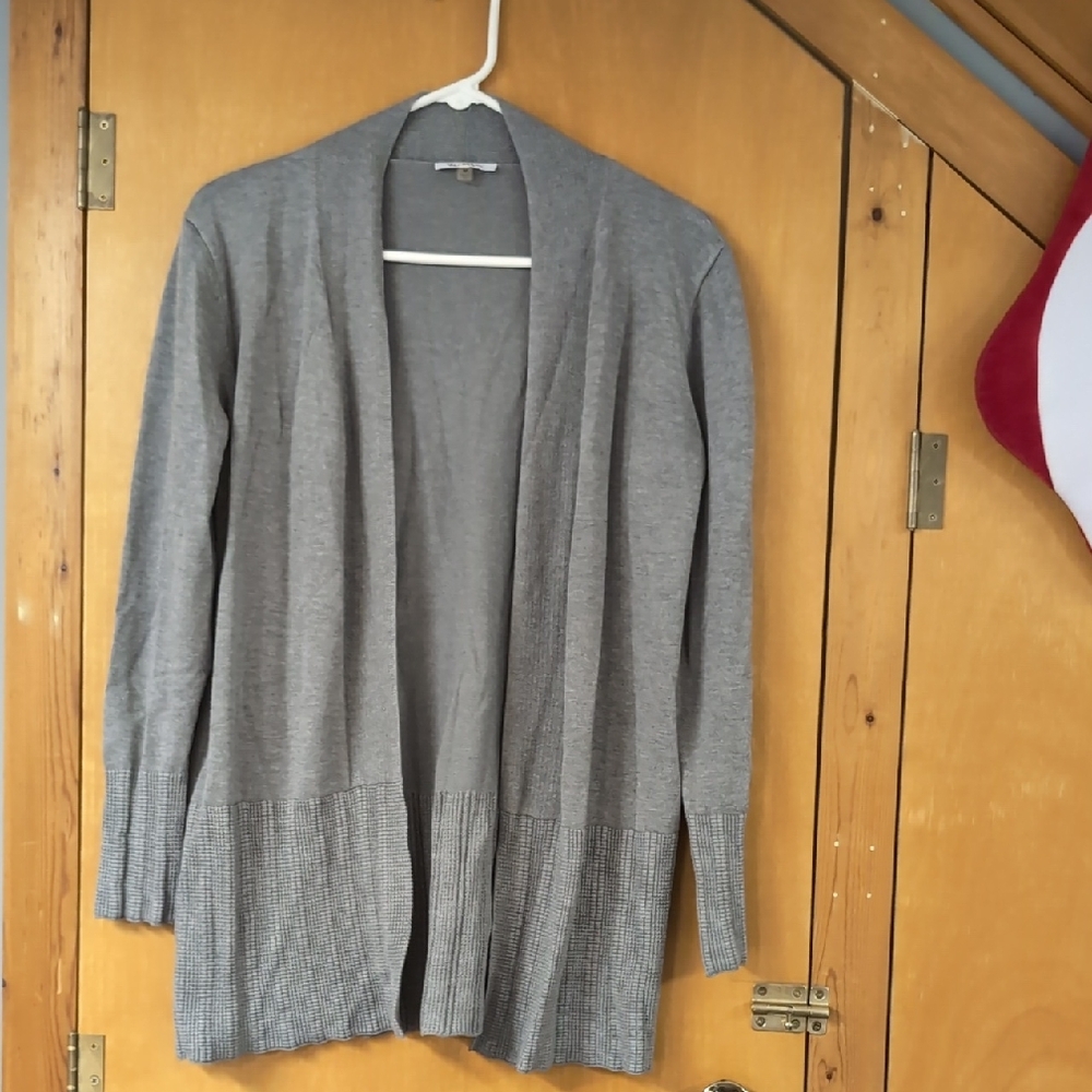 Light Grey Cardigan Sweater